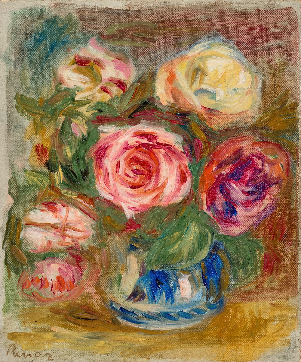Vase de roses 1913 1915