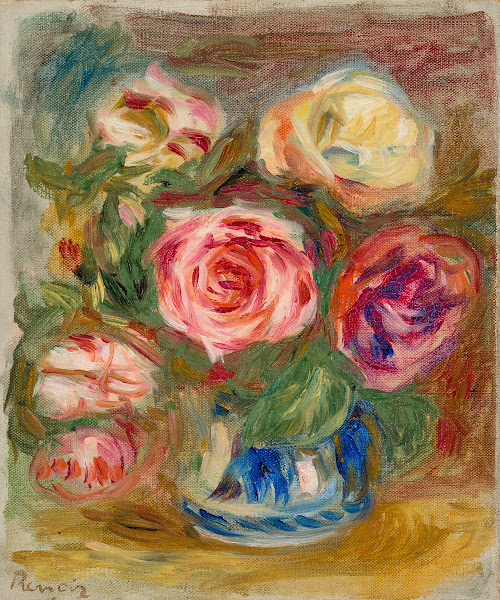 Vase de roses 1913 1915