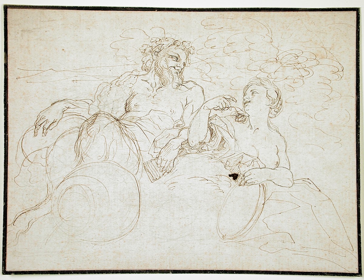 Satyr and Woman 17th 18th century