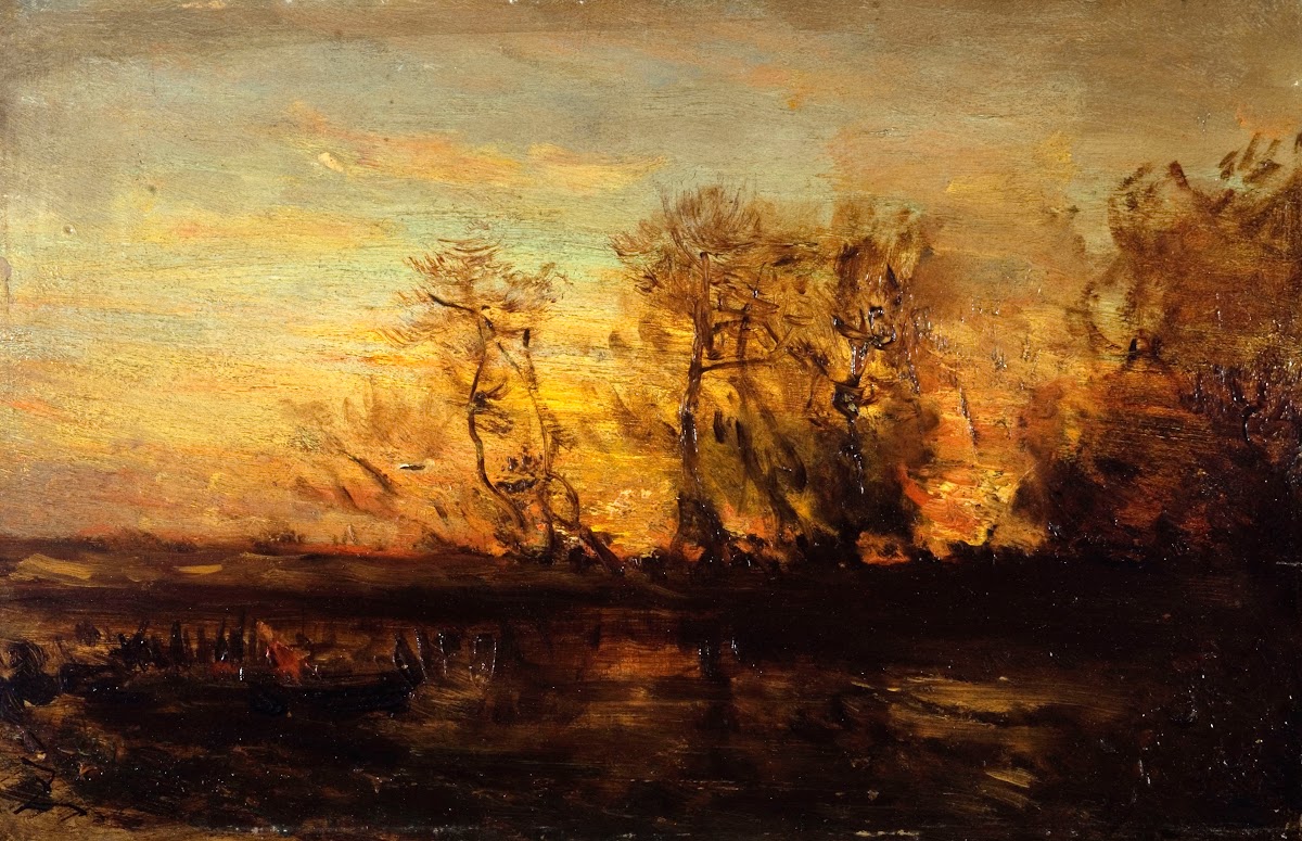 Coucher De Soleil 1850 1860