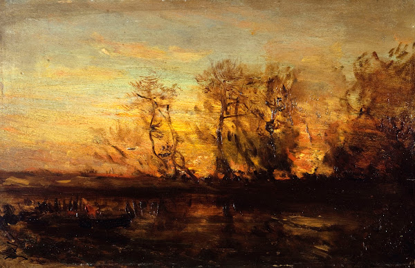 Coucher De Soleil 1850 1860