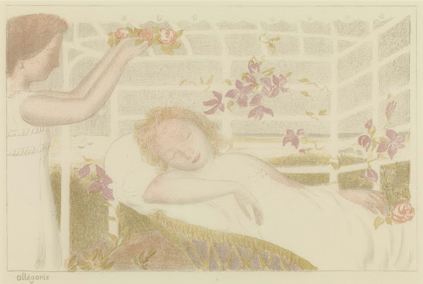 Allégorie uit de reeks Amour 1899