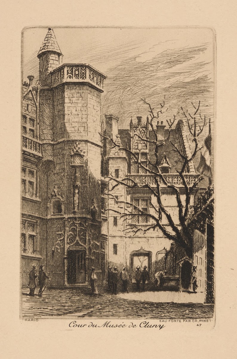 Cour Du Musee De Cluny