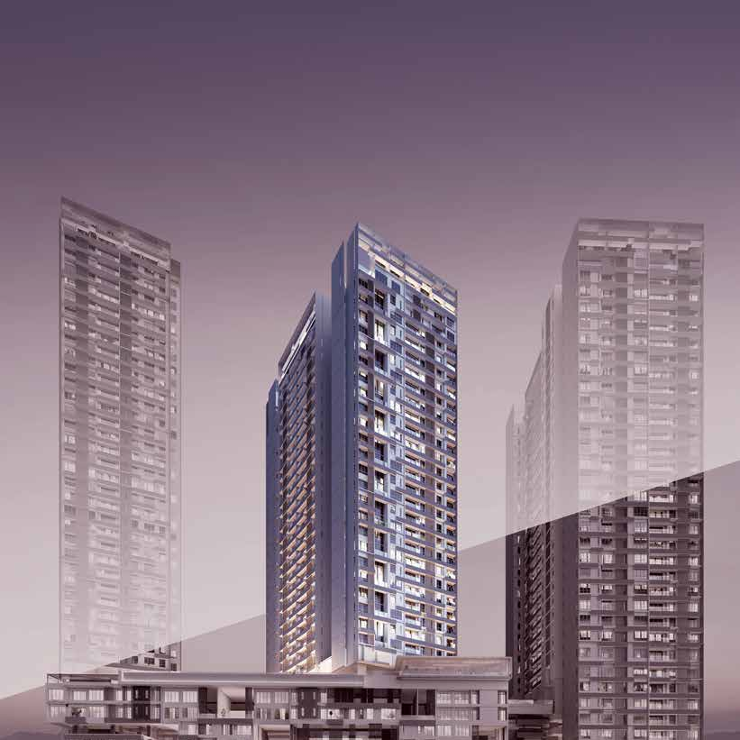 TRIA Seputeh — building facade render