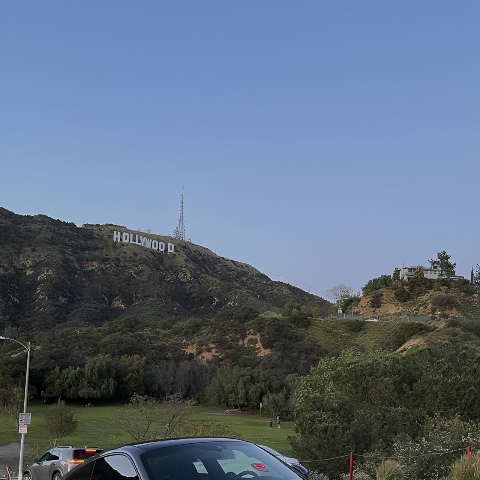 Download Porsche 911 Near Hollywood Sign Full HD iPhone