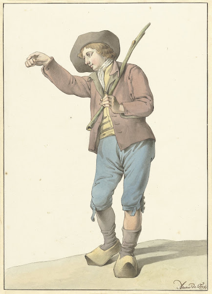Boerenjongen wijzend met de rechterhand 1778   1808