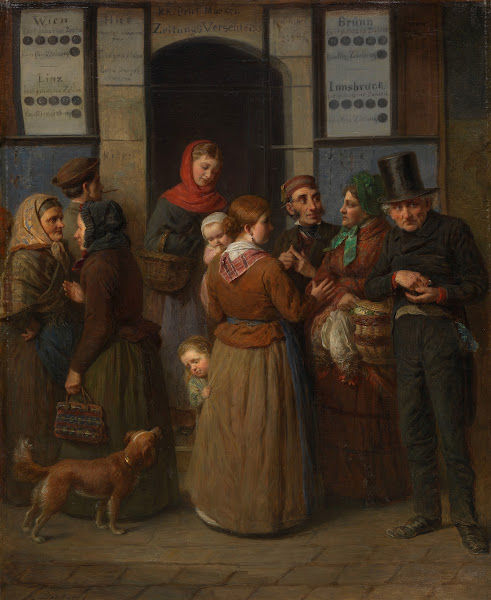 Die Lotterie auf der Brandstätte 1860