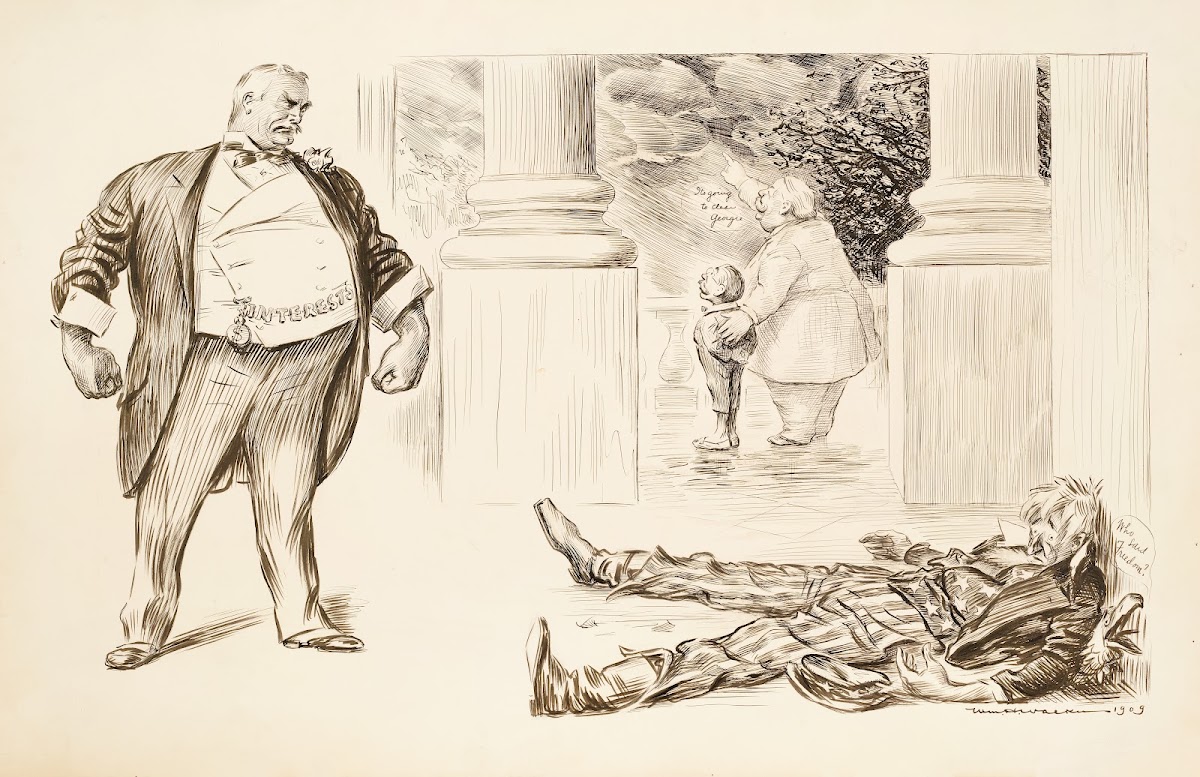 US Senate Income Tax Tariff Revision Anything else 1909