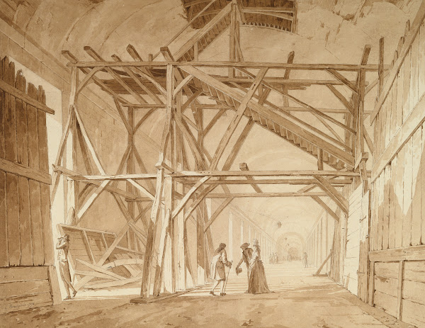 The Great Gallery in the Louvre 1791
