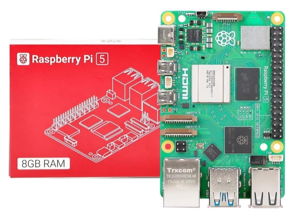 Raspberry Pi 5 (8GB RAM) Placa de Desarrollo Oficial