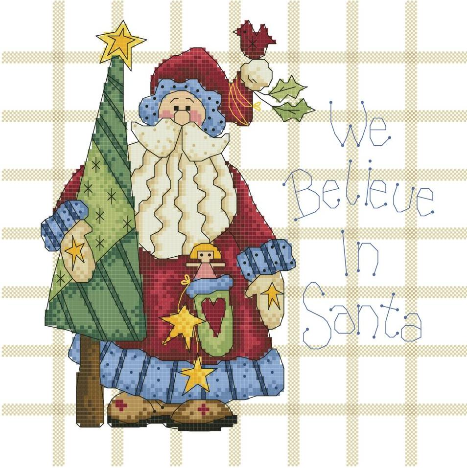 DIM00315 Merry Greetings We Believe In Santa