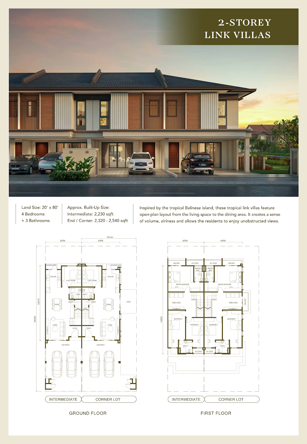 Jimbaran @ Gaia Gardens, Setia Eco Templer floor plan