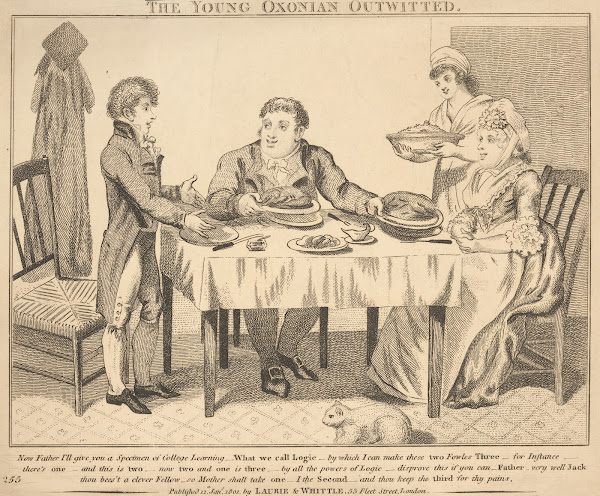 The young Oxonian outwitted 1801
