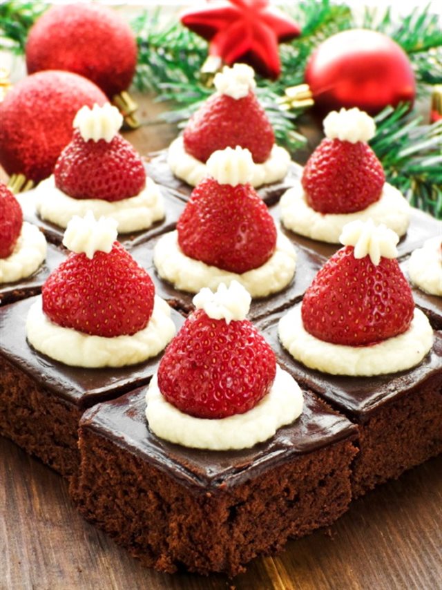 Bánh Brownie Ông Già Noel
