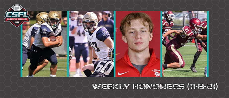 CSFL Week #8 Honorees
