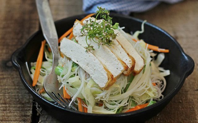 Bún Xào Rau Củ Chay