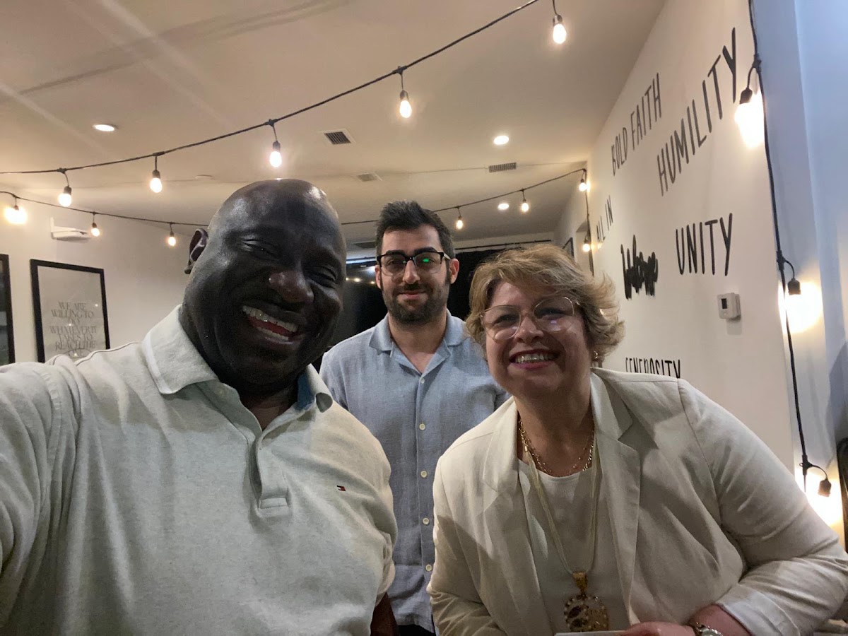 Bible study at Saddleback Church LA