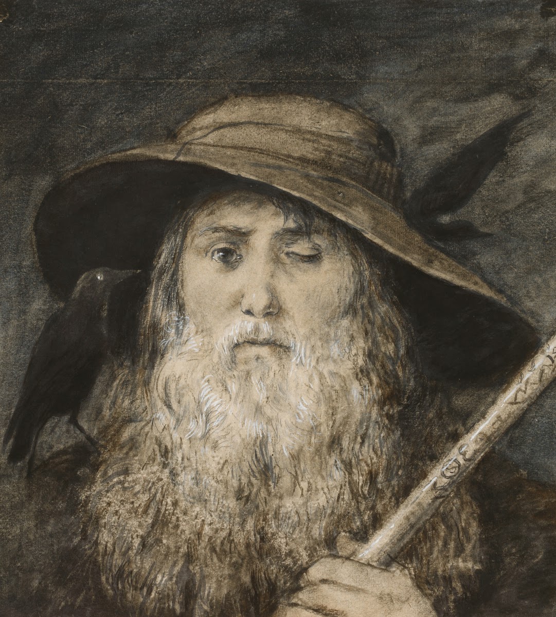 Wotan as Wayfarer ca 1876