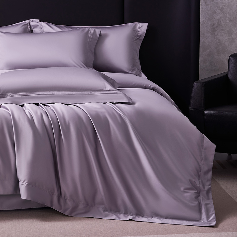 Luxurious Long-Staple Cotton Bedding Set, 4-Piece