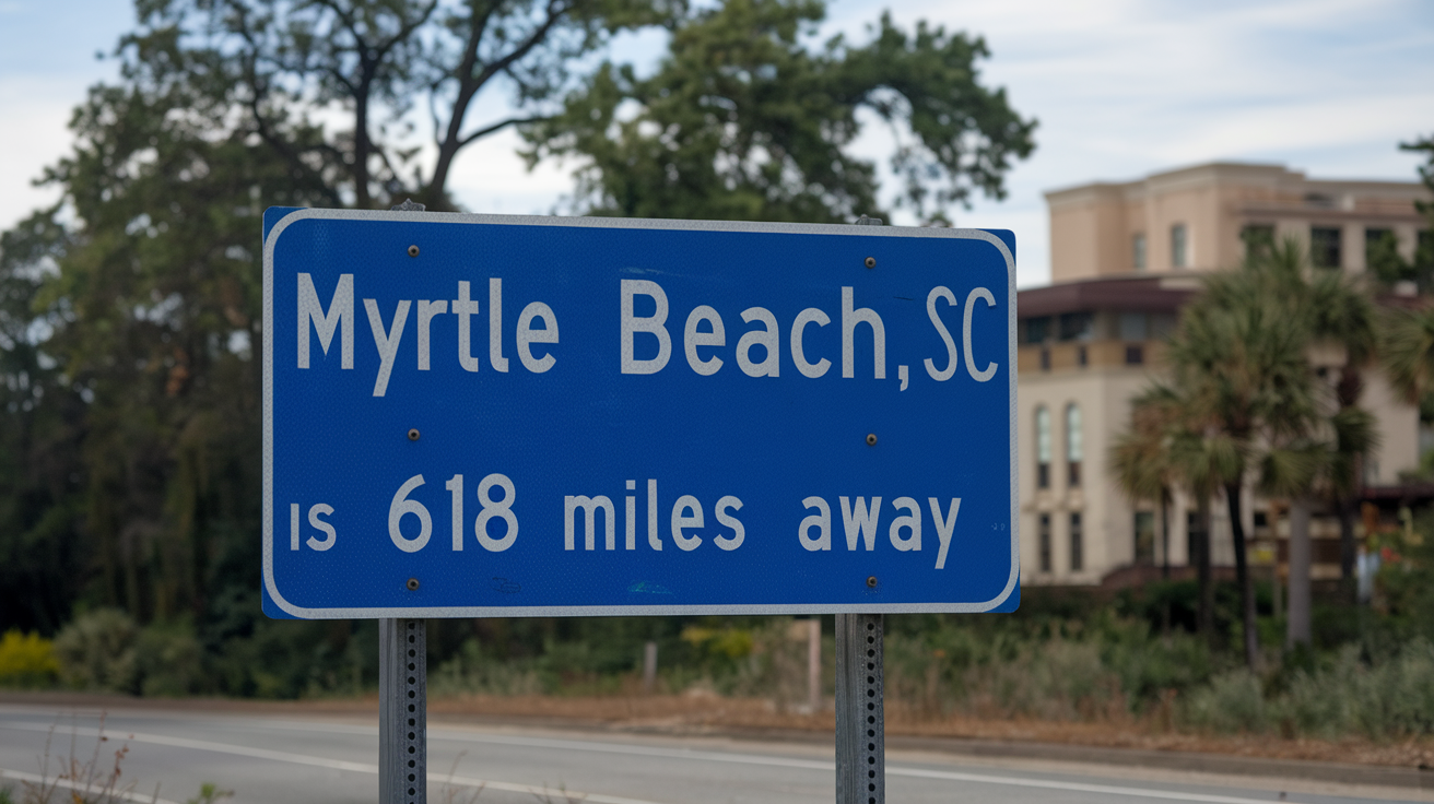 Distance and Travel Tips: Myrtle Beach, SC to Portland, TN