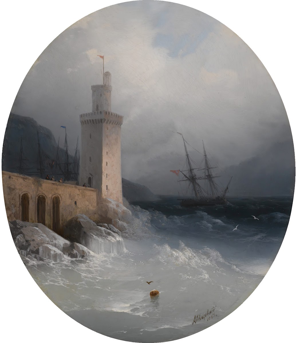 View Of The Amalfi Coast 1865
