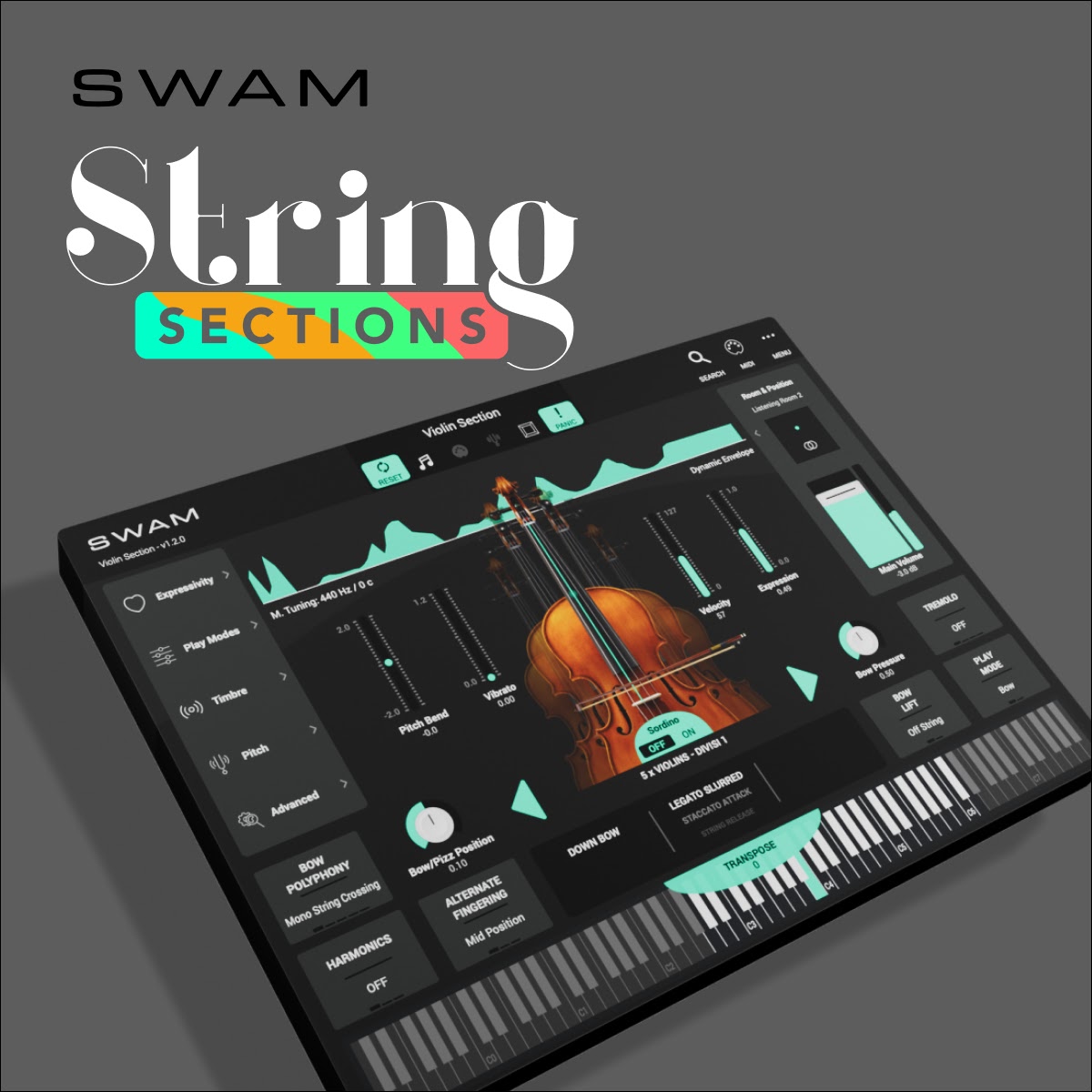 Audio Modeling SWAM String Sections v1.6.4 Win Mac
