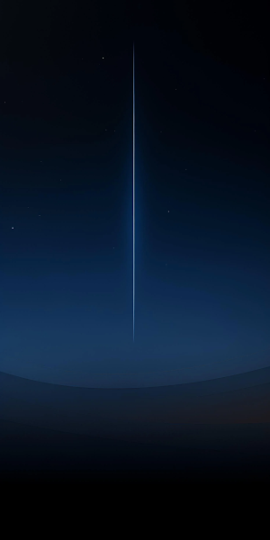 Night Sky, Star Trail, Dark Blue, Abstract Art 2K iPhone Wallpaper Background