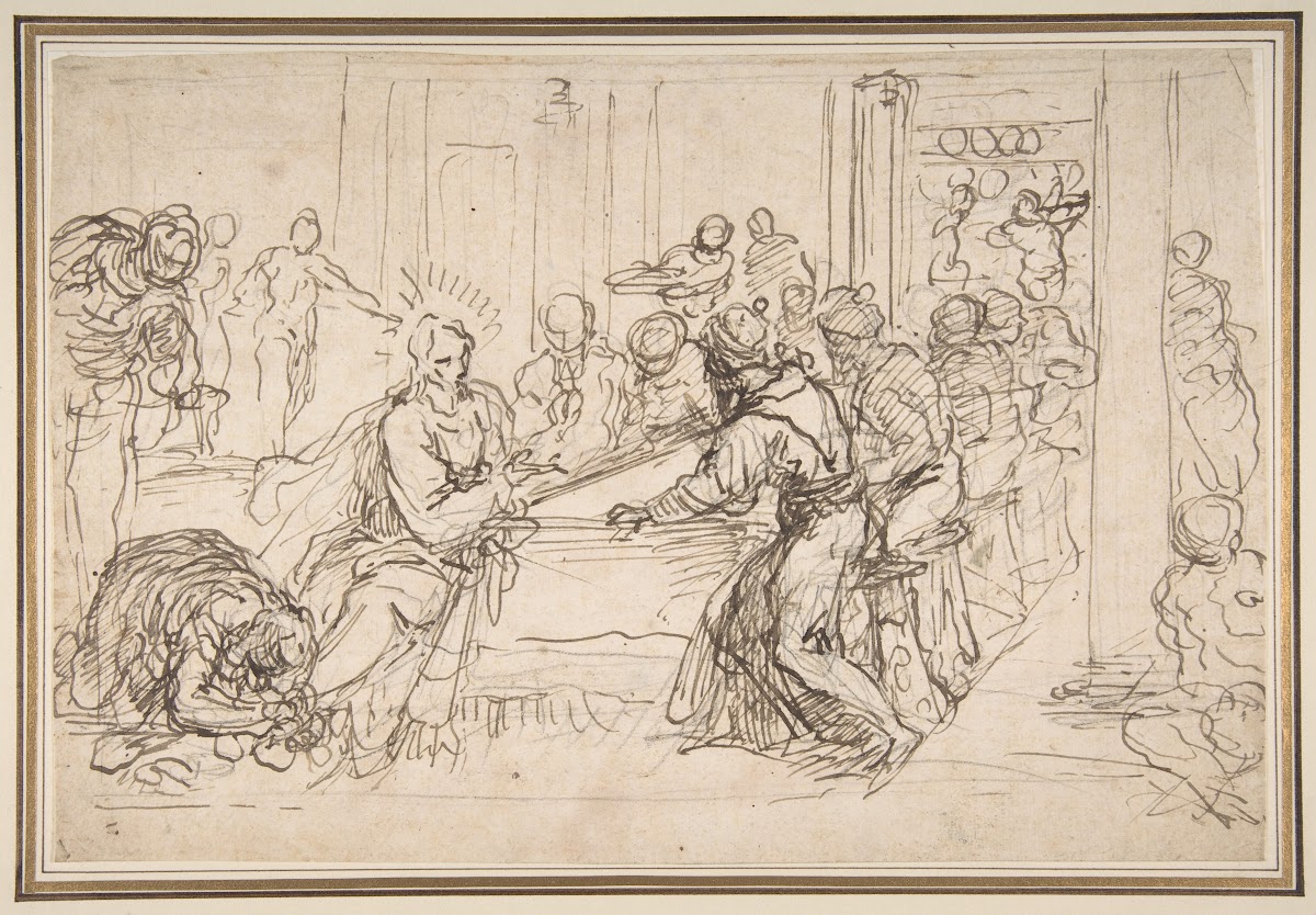 Penitent Woman Anointing the Feet of Christ at the Table of Simon the Pharisee 1