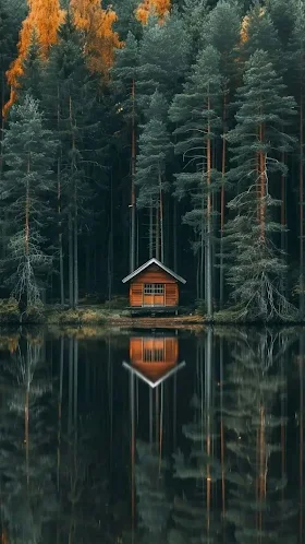 Cabin Reflection