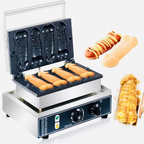 Photo 2 of 4-holes Industrial Manhood Waffle Maker