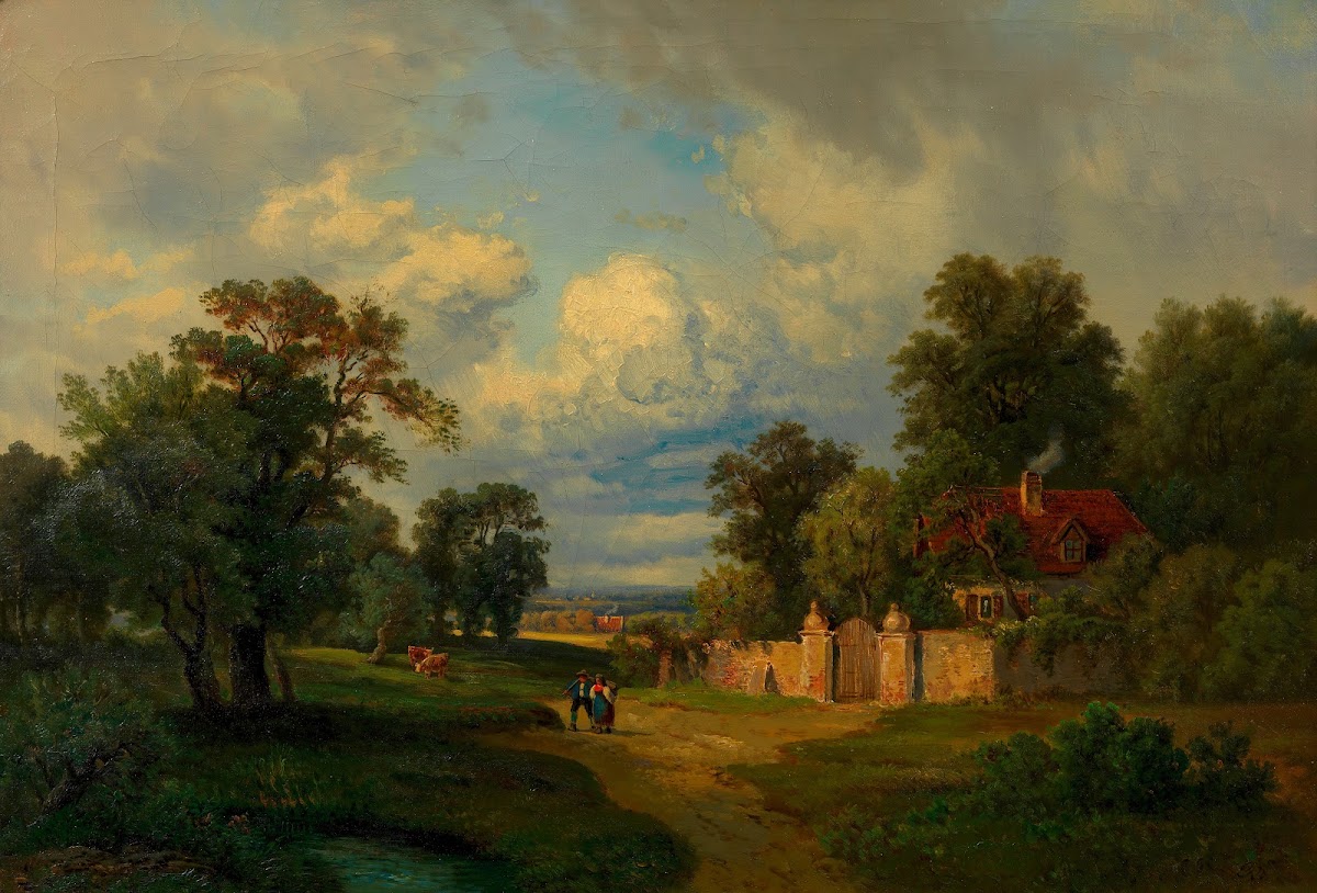 Partie bei Neunkirchen ca 18401850