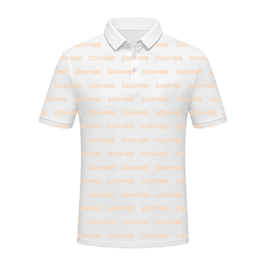 AOP HNH Women's Short Sleeve Button Polo