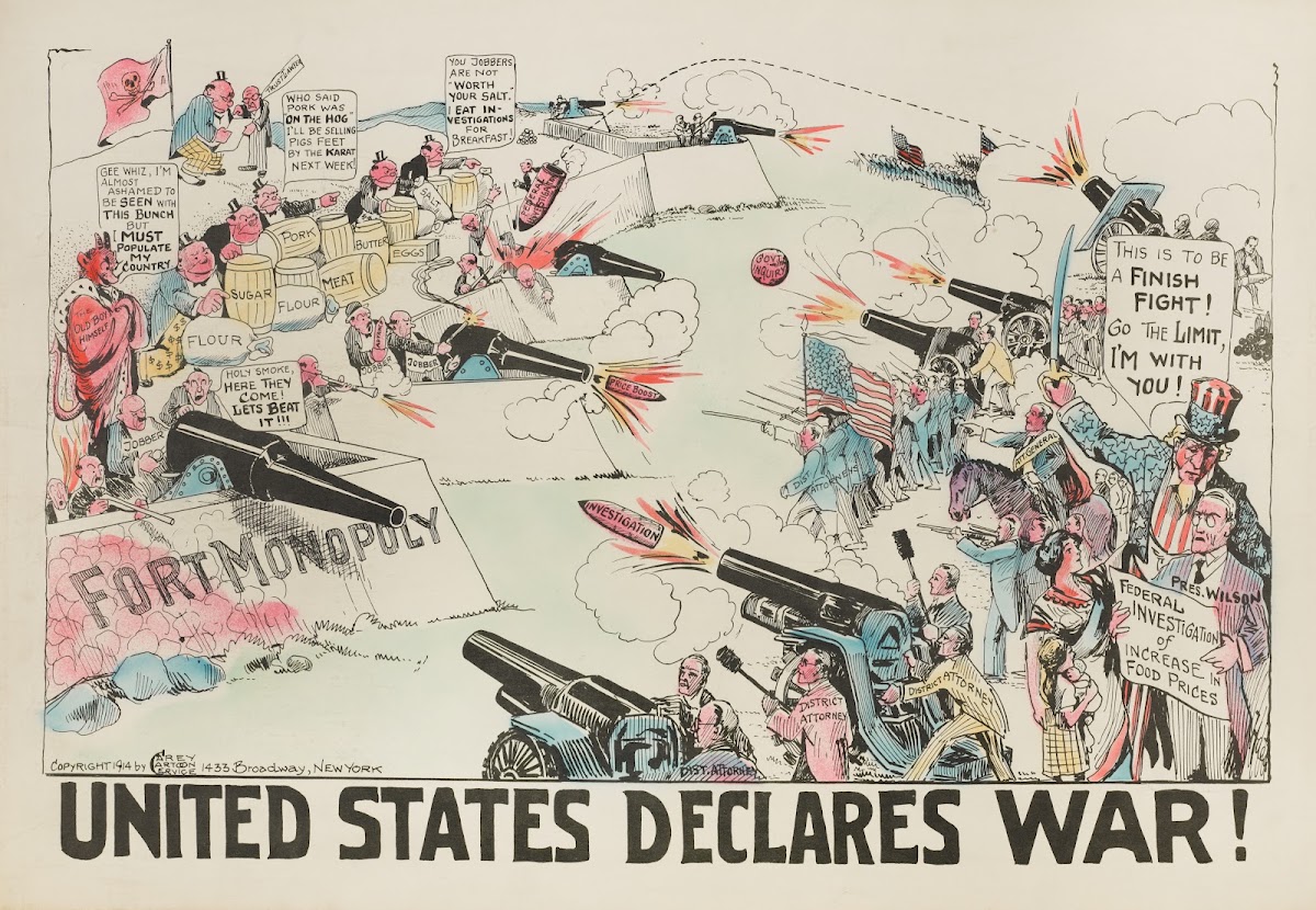 United States Declares War 1914