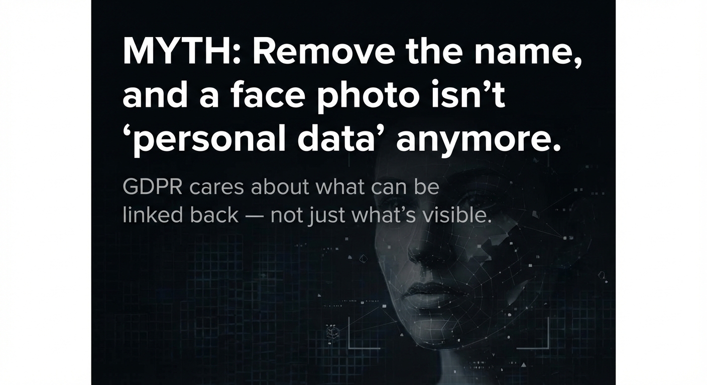 Why a Face Without a Name Is Still Personal Data Under GDPR
