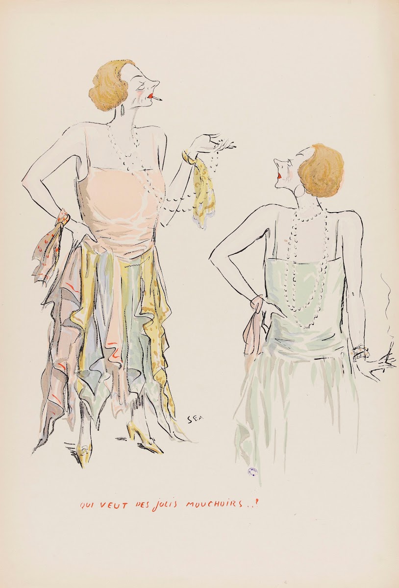 qui veut des jolis mouchoirs 1900 1934
