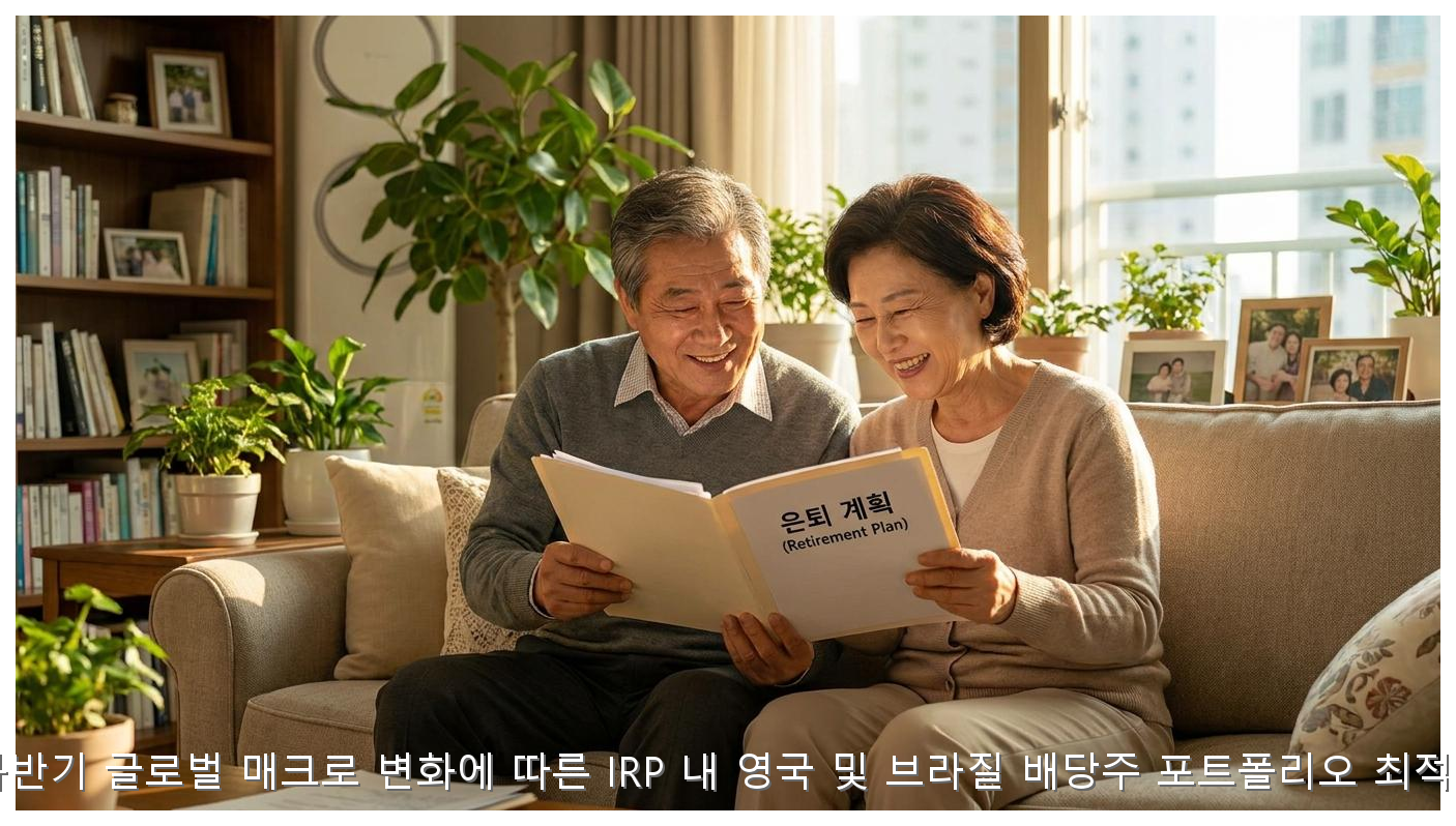 2026년 하반기 글로벌 매크로 변화에 따른 IRP 내 영국 및 브라질 배당주 포트폴리오 최적화 가이드 핵심 안내 및 분석 인포그래픽 (7)