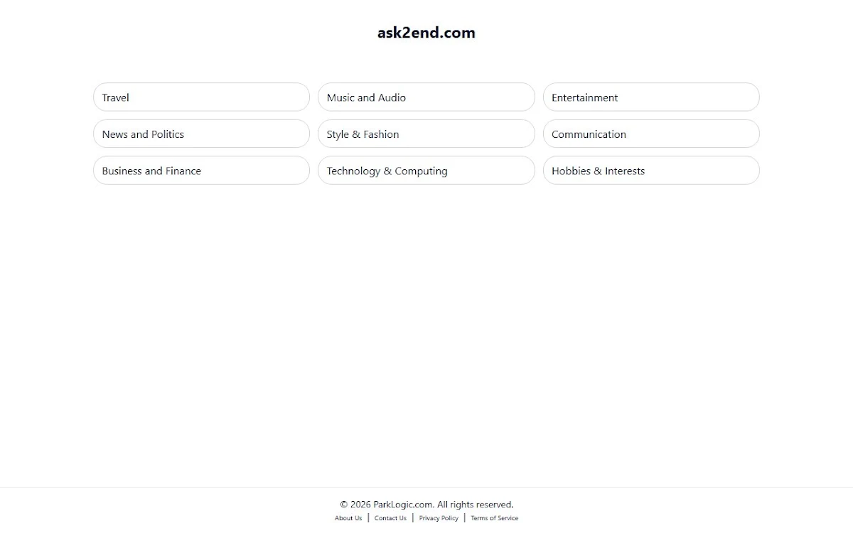 Captura de Ask2End