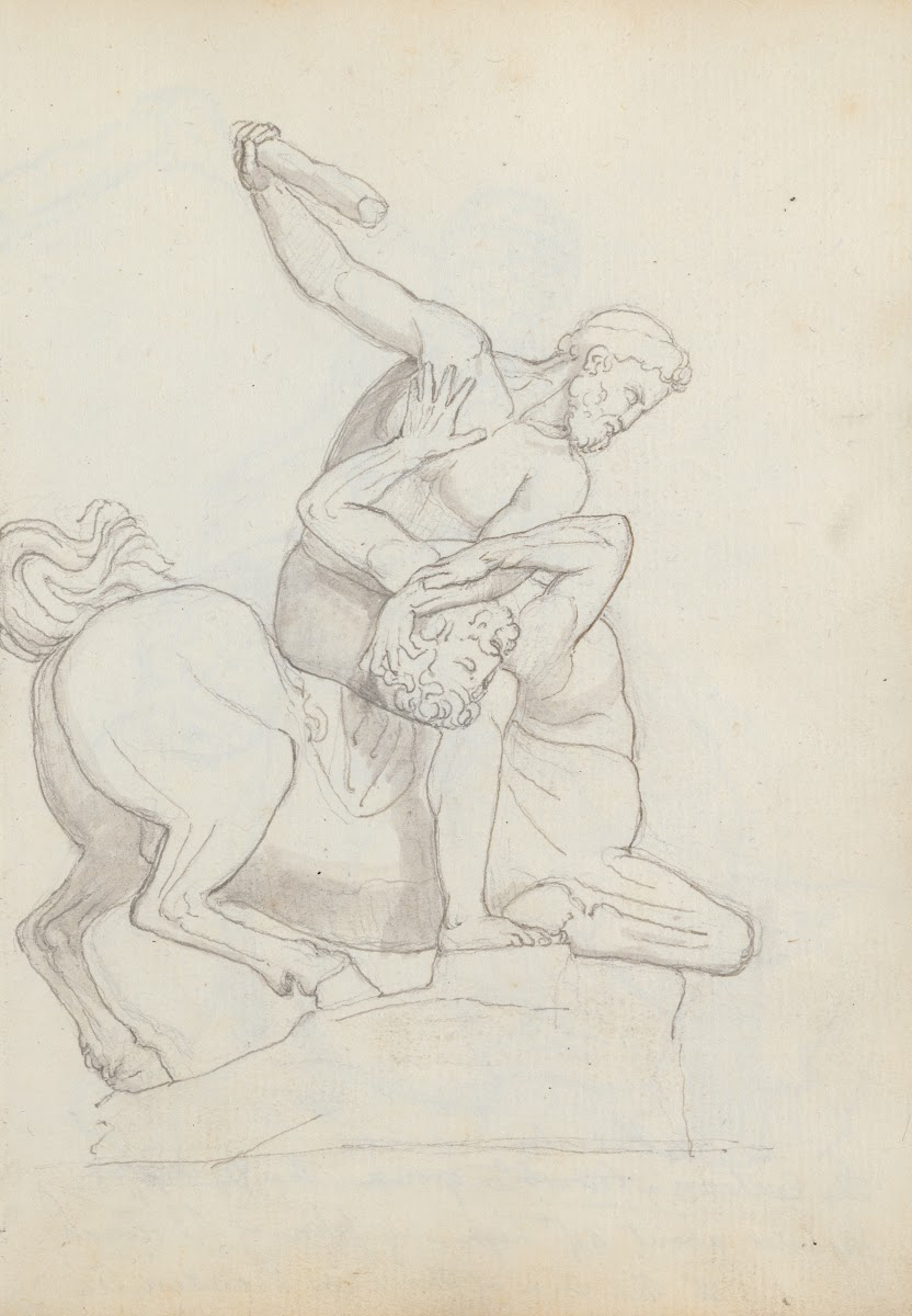 Hercules and the Centaur Via de Rondinelli Florence 1787