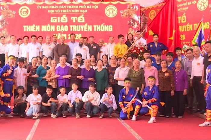 Giỗ tổ Thiên Môn Đạo: Lan tỏa tinh thần võ đạo - Đài Phát thanh và truyền hình Hà Nội