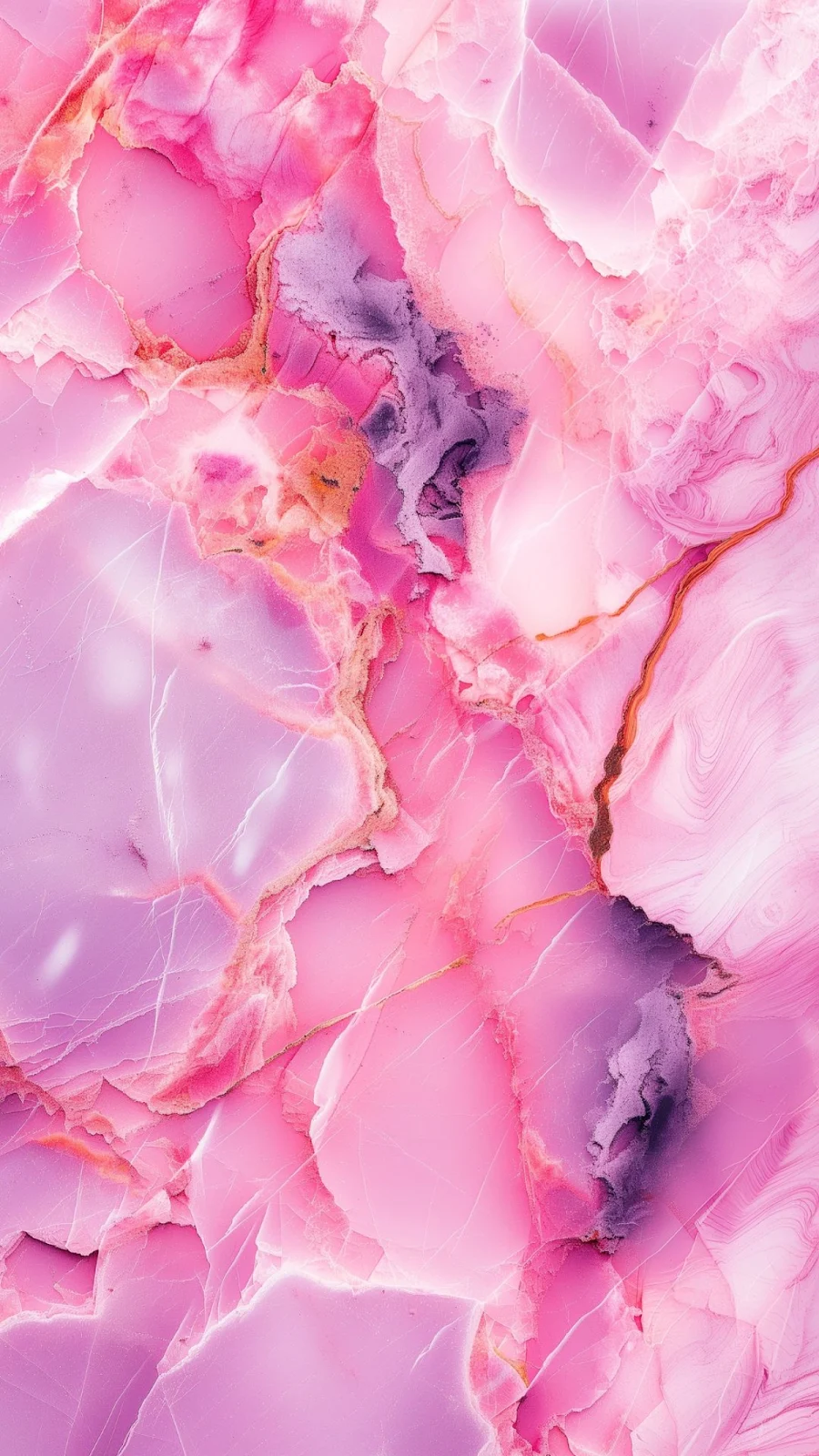 Pink And Purple Onyx Marble - Abstract Digital Art Full HD iPhone Wallpaper (1200x2133)