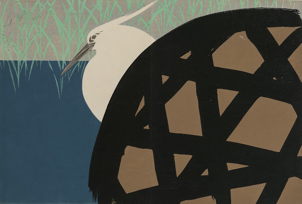 White Heron Shirosagi 1909 1910