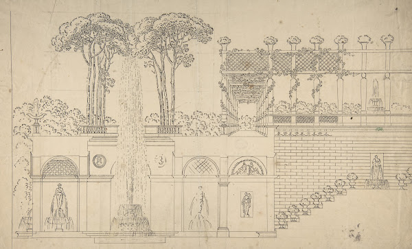 Grotto under a Terrace 19th century