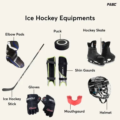 Ice hockey equipments