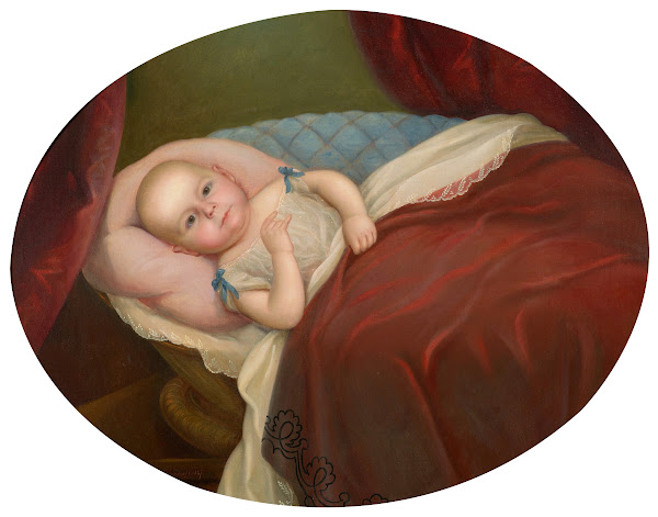 Portrait of Ewell Marschall The Artists Son 1867