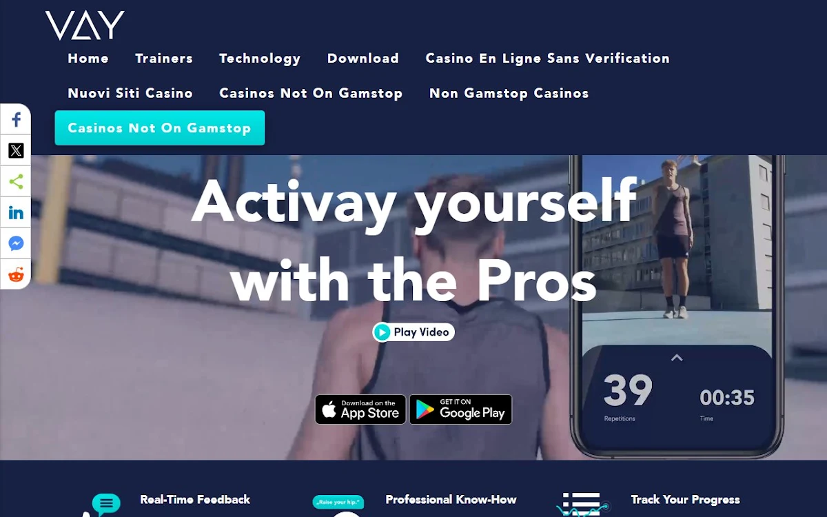 Captura de VAY Fitness Coach