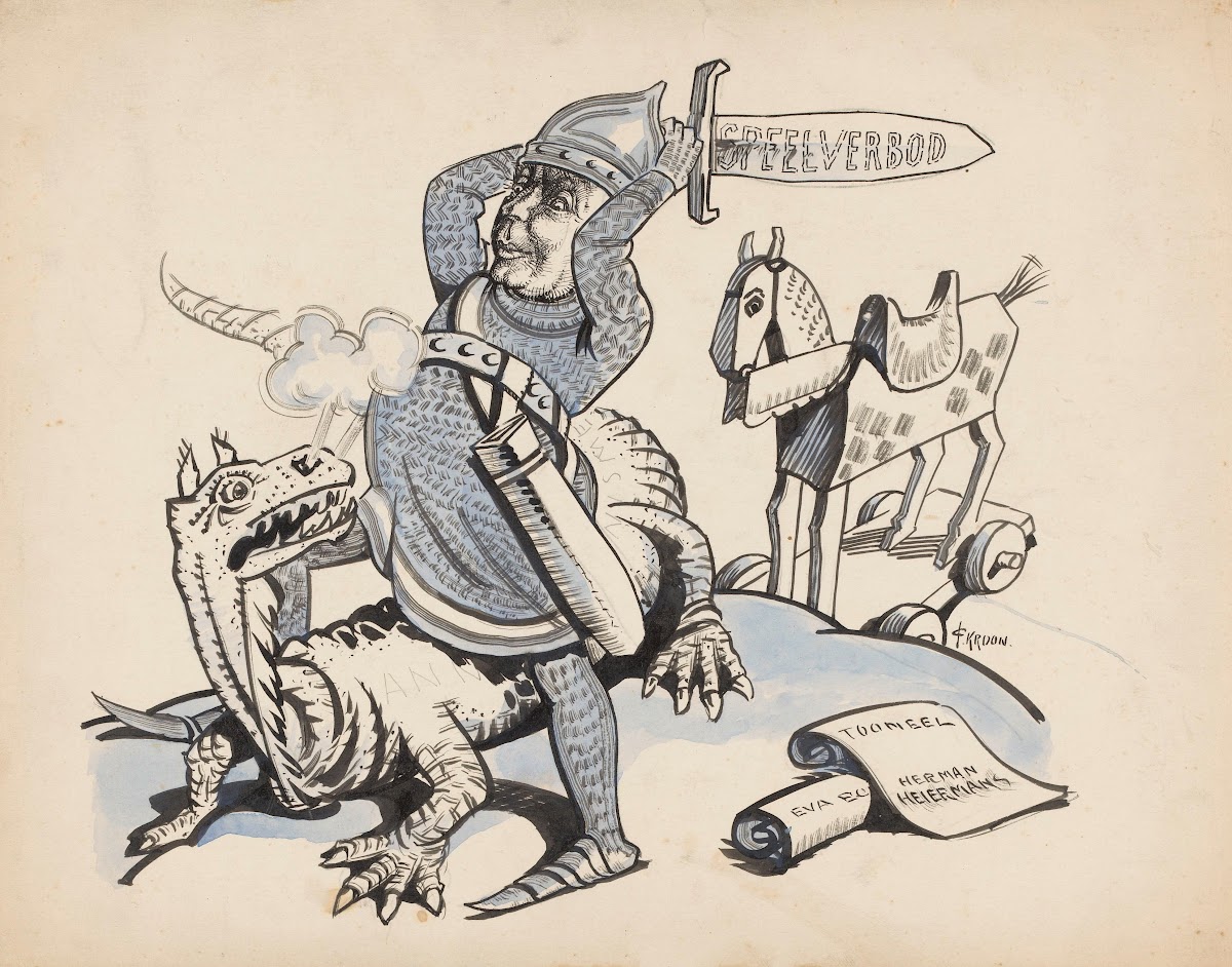 Sint Joris en de draak en speelverbod voor Herman Heijermans 1919 1924