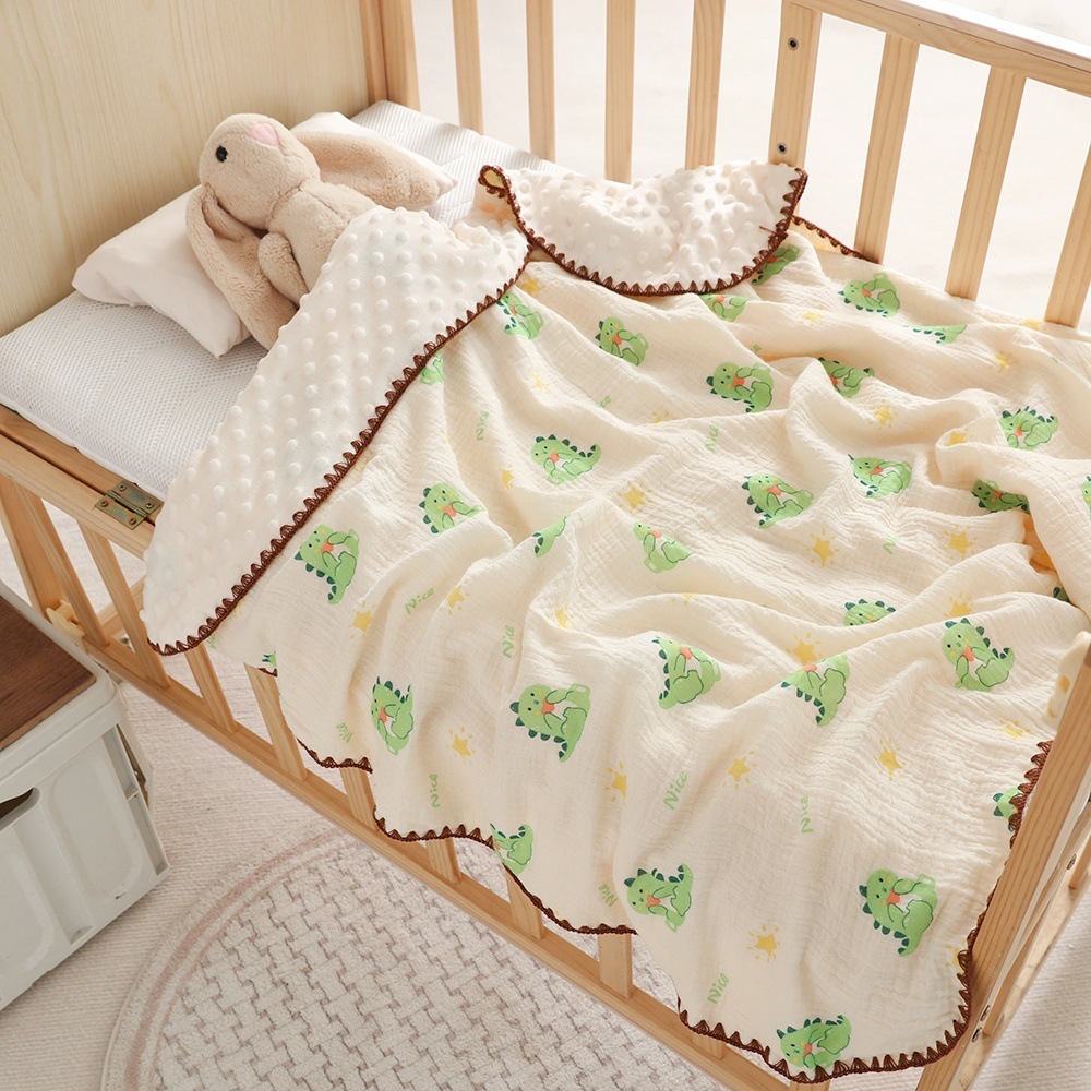 Cotton blanket for babies, 95x95 cm, cotton