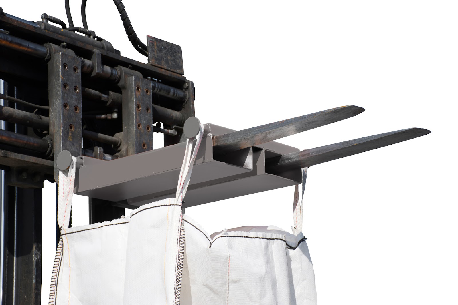 Traverse voor Big-Bags TBB-E, gelakt, Muisgrijs