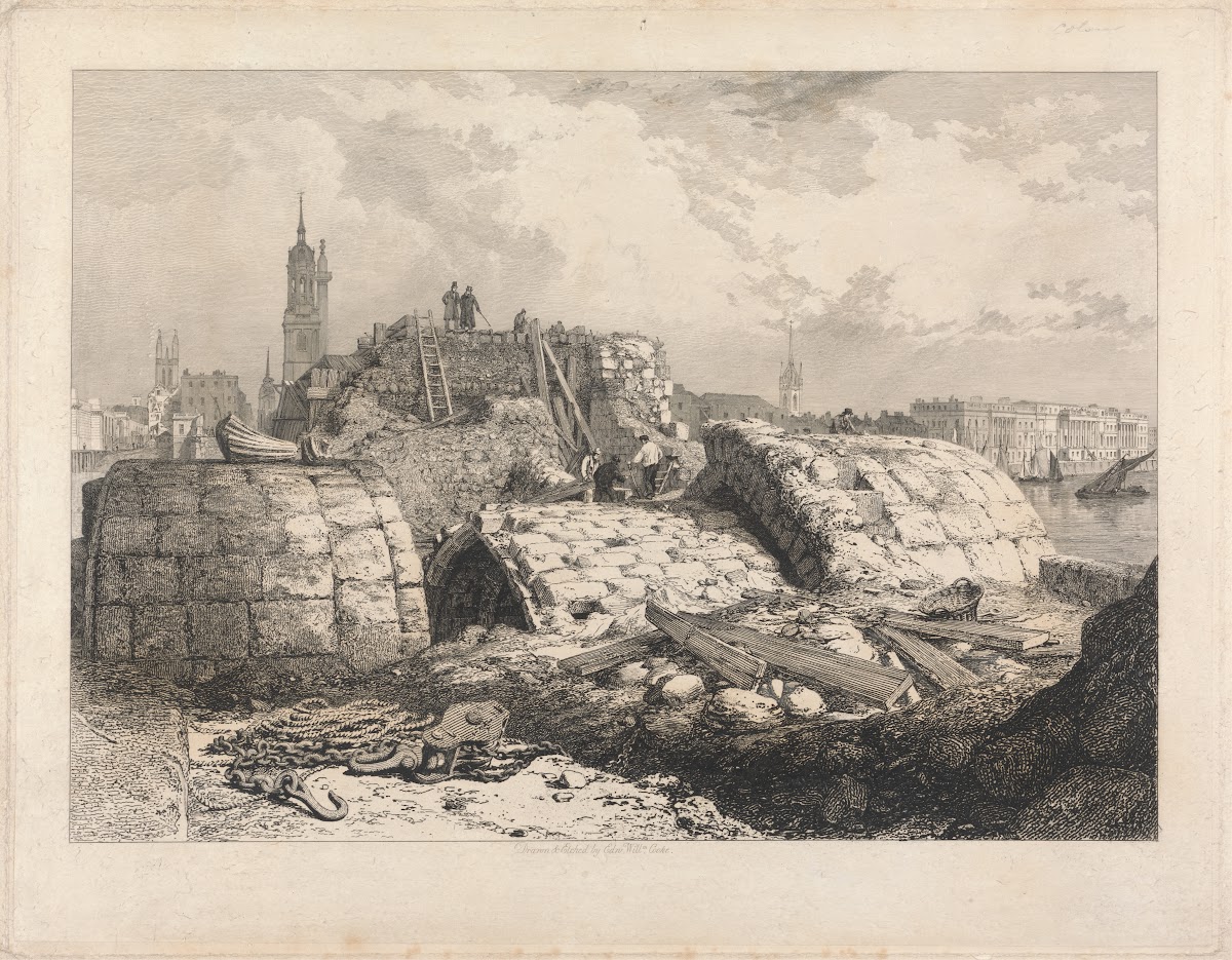 London Bridge Demolition 1832