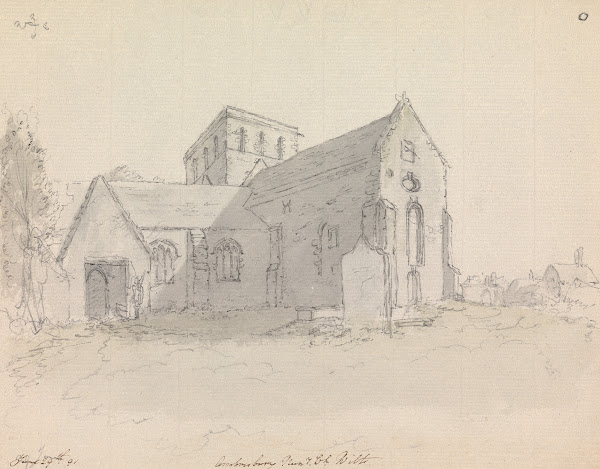 Amsbury Abbey Wiltshsire England 1791